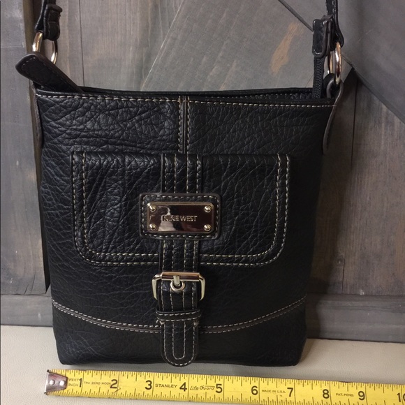 Nine West, Black Crossbody Purse - Picture 2 of 13